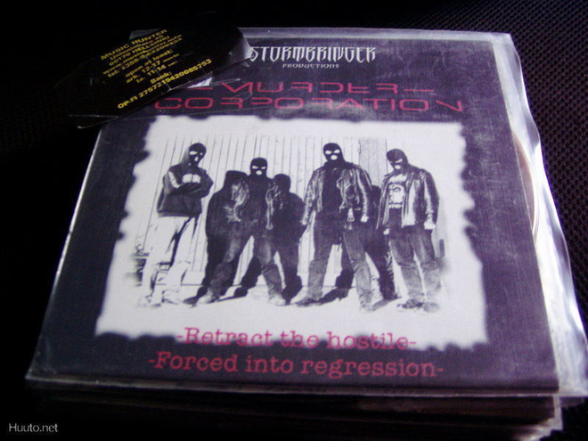 MURDER CORPORATION - RETRACT THE HOSTILE 7'' VINYYLI EX/EX