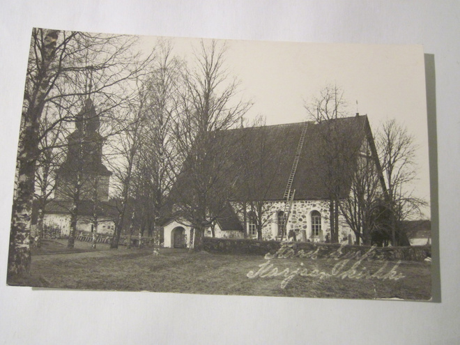 VANHA Postikortti Karjaa 1937