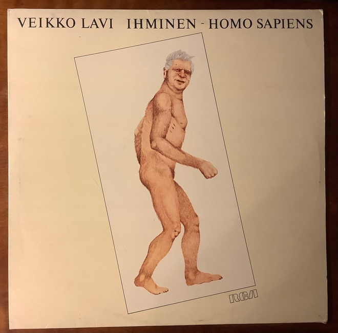 VEIKKO LAVI:” Ihminen- homo sapiens”, vinyyli