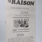Le Raison, vol. 1. no. 3, juillet-aout 1979 : bulletin ra... - pikkukuva 1