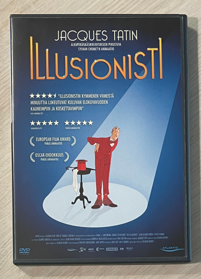 Jacques Tatin ILLUSIONISTI (2010) Sylvain Chomet -animaatio