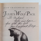 Jean Craighead George : Julie's Wolf Pack (signeerattu, t... - pikkukuva 3