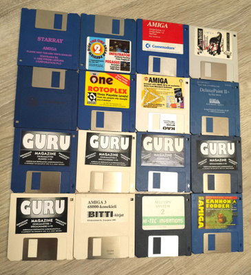 Amiga - pelejä ja ohjelmia