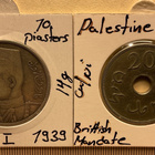 Egypti Ag.833 & Palestine Cu/Ni 1939-1940. - pikkukuva 4