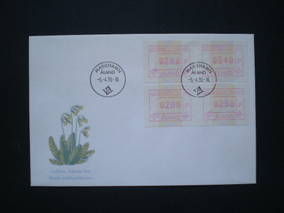 ATM Å6 Mare Balticum FDC 05.04.1995 - LaPe 15 €