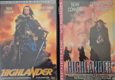 Highlander 1-2 -DVD