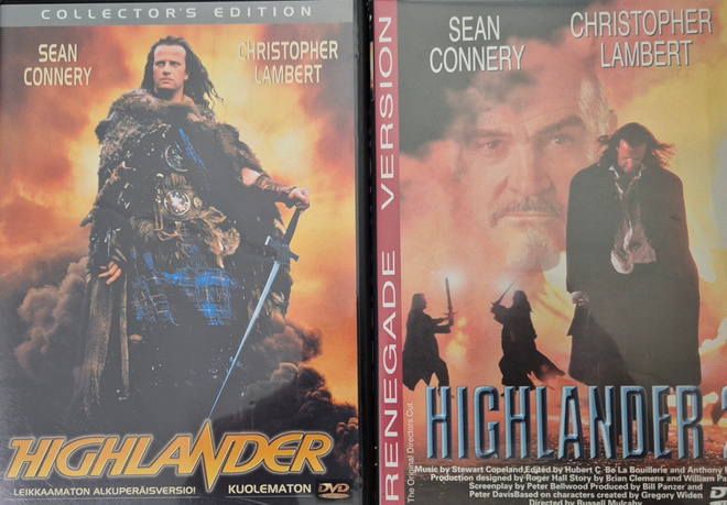 Highlander 1-2 -DVD