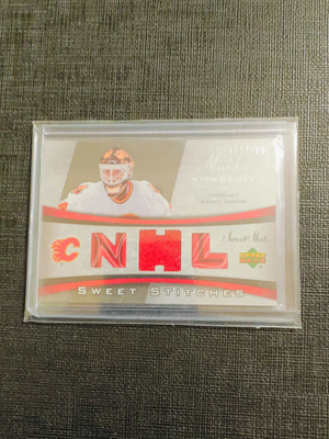 Miikka Kiprusoff - 06-07 UD Sweet Shot Sweet Stitches /200