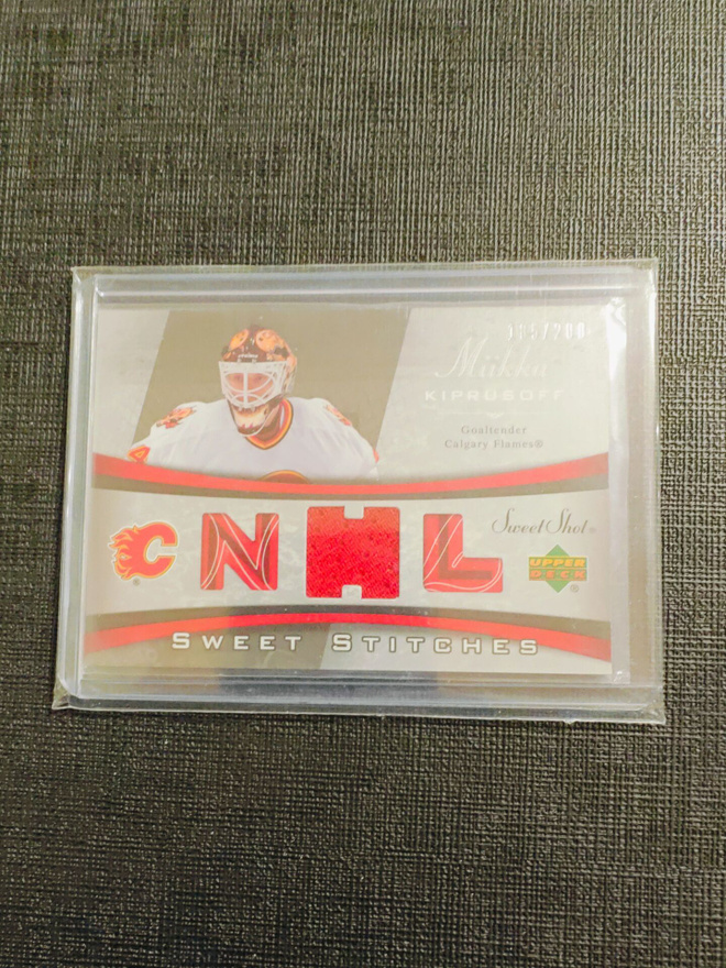Miikka Kiprusoff - 06-07 UD Sweet Shot Sweet Stitches /200