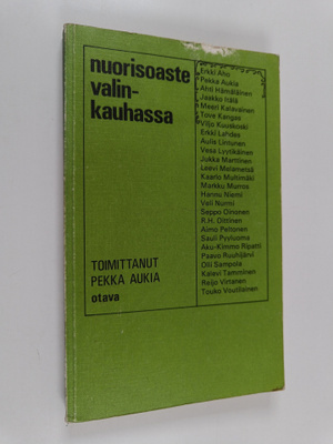Nuorisoaste valinkauhassa (tekijän omiste)