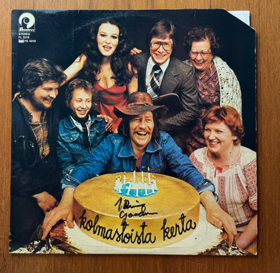 Irwin Goodman - Kolmastoista kerta LP nimikirjoituksella