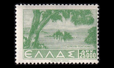 Kreikka 478 ** Maisemat 25000 Dr (1942)