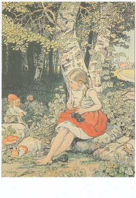 Cornelis Jetses: Tyttö ja tonttu