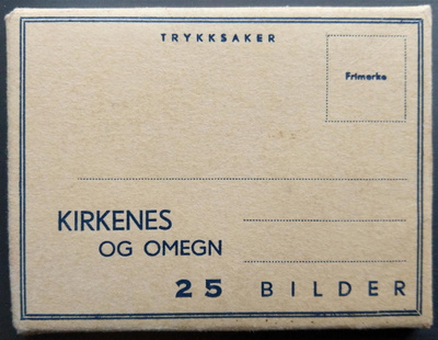 Kirkenes - kuvakorttisarja 1930-40 -luvulta