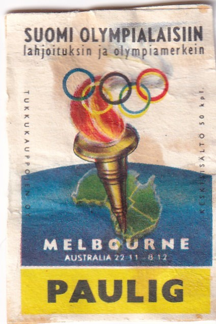 Paulig , Melbourne Austraalia , Olympia renkaat .b481