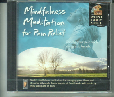 cd, Vidyamala - Mindfulness Meditation for Pain Relief -UUSI