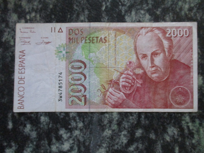 SPAIN 2000 PESETA 1992  (K15-S129)