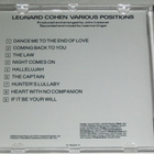 *CD* LEONARD COHEN Various Positions - pikkukuva 4