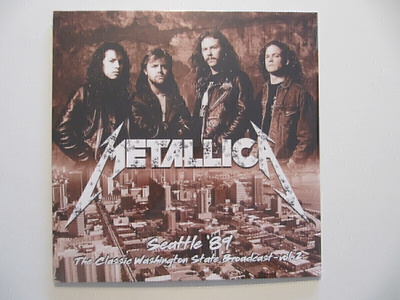 Metallica Seattle '89 The Classic Washington 2*LP Vol. 2