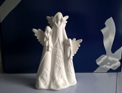 Enkelit - figuuri - kork. n. 24 cm