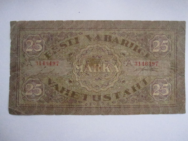 Viro 25 marka 1922