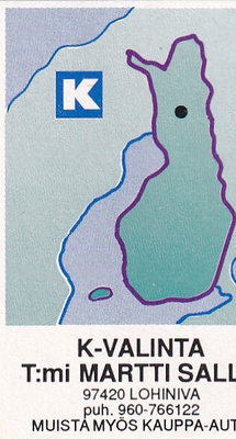 Lohiniva.T:mi Martti Salla. K-valinta , Kesko,  s107