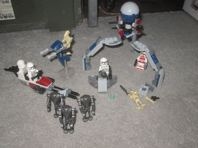 LEGO Star Wars 75372 - Clone troopers & battle droids