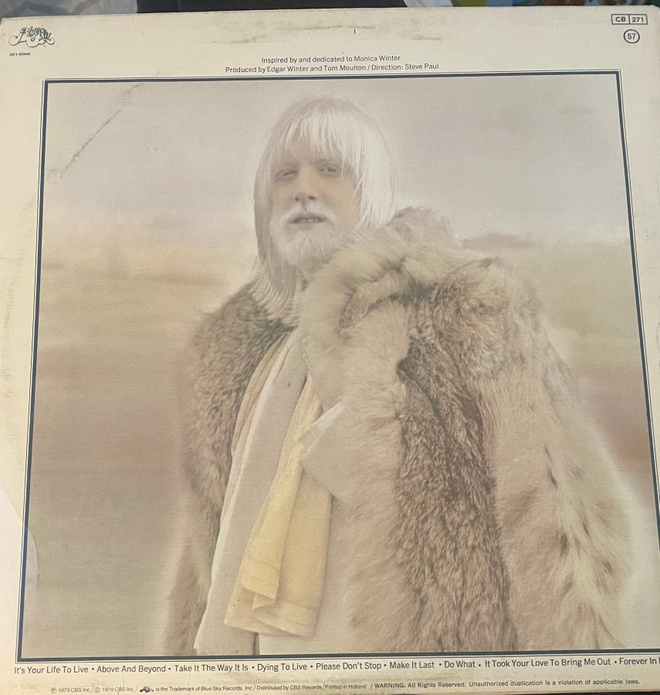 The Edgar Winter Album 1979 LP