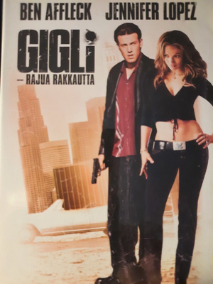 GIGLI - RAJUA RAKKAUTTA DVD ( Jennifer Lopez & Ben Affleck)