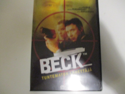 DVD BECK 13 TUNTEMATON LÄHETTÄJÄ