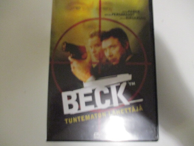DVD BECK 13 TUNTEMATON LÄHETTÄJÄ
