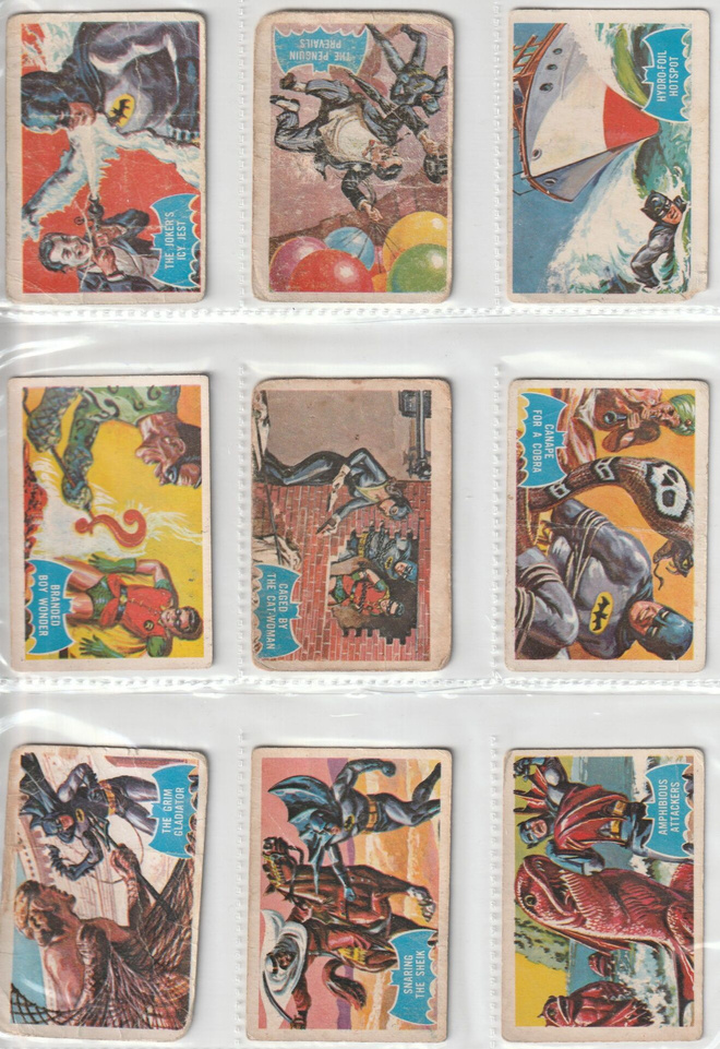 Batman siniviitta 9 kpl