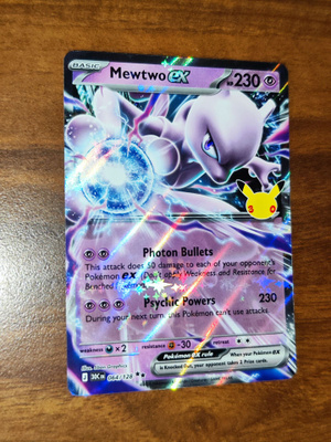 Pokémon-kortti Mewtwo EX 64