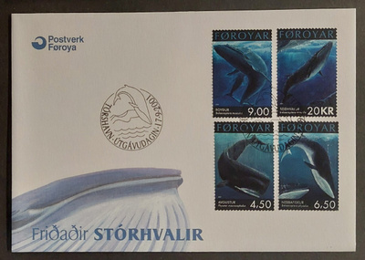 Färsaaret 2001 - Valaita FDC