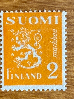 LEIJONAMALLI 1930 2MARKKAA**