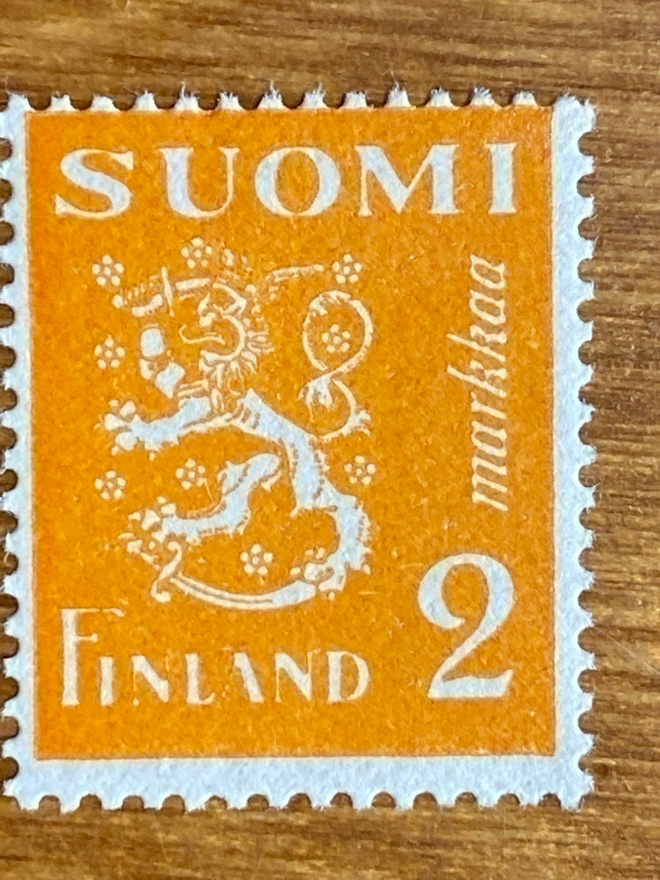 LEIJONAMALLI 1930 2MARKKAA**