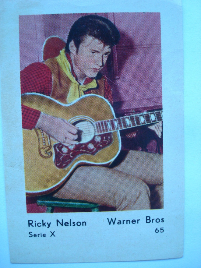 Purkkakuvat Hellas: Serie X n:o 65, Ricky Nelson