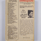 Alice Lyttkens : ...en tule päivälliselle : Romaani - pikkukuva 2