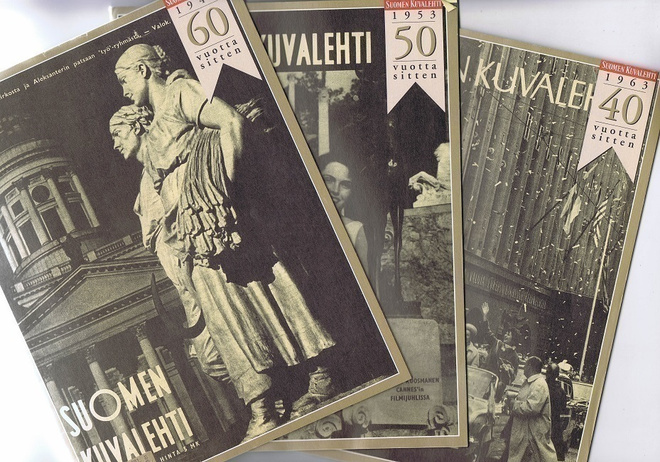 Suomen Kuvalehti 1943, 1953, 1963 (näköispainos)