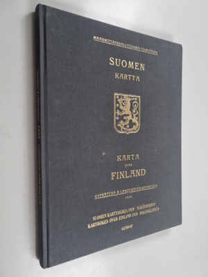 Erkki-Sakari (toim.) Harju : Suomen karttakirja 1920 : nä...