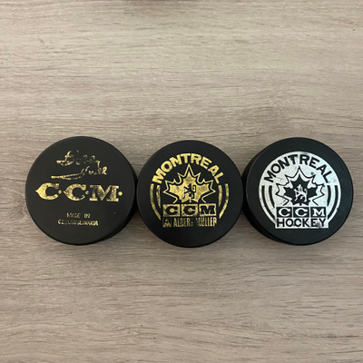 Jääkiekko Vintage CCM. 8 € kpl.
