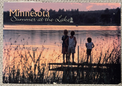 Minnesota, maisemakortti ”summer at the lake”