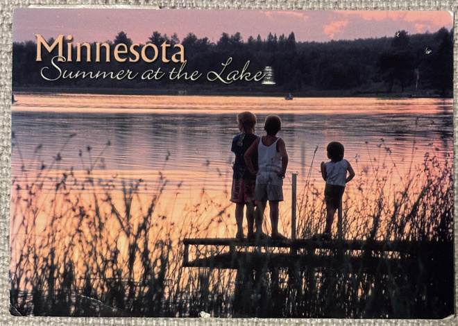 Minnesota, maisemakortti ”summer at the lake”
