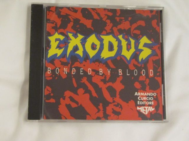 Exodus Bonded by blood cd soittamaton Italia 1992
