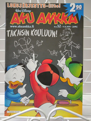 Aku Ankka 32 2010