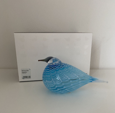 Quendelon Turkuosi lasilintu design Oiva Toikka Iittala