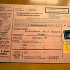 1931 Hämeenlinna postiennakko Kuopion poliisiin - pikkukuva 1