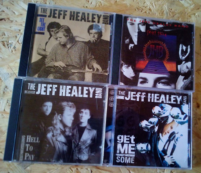 Jeff Healey - The Jeff Healey Band - 4 levyä