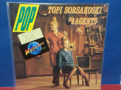 TOPI SORSAKOSKI & AGENTS - POP EX+/M- LP