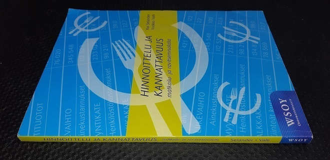 Hinnoittelu ja kannattavuus matkailu- ja ravitsemisalalla